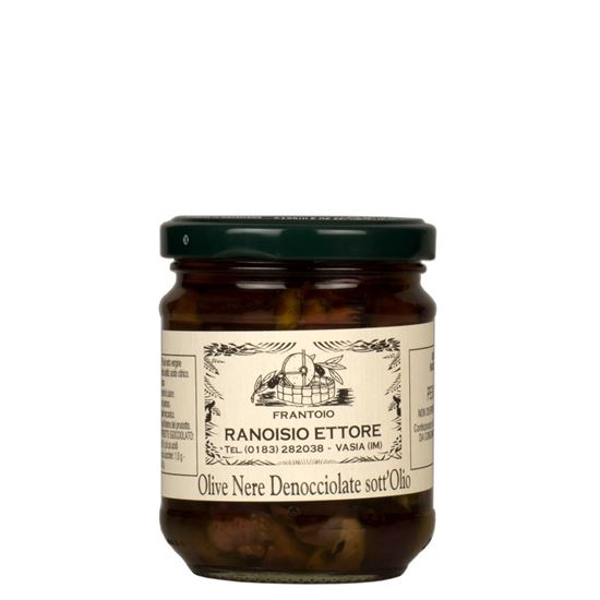 Immagine di Olive Taggiasche Denocciolate sott'Olio